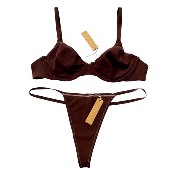 SKIMS Intimates & Sleepwear Skims Cotton Jersey Tshirt Underwire